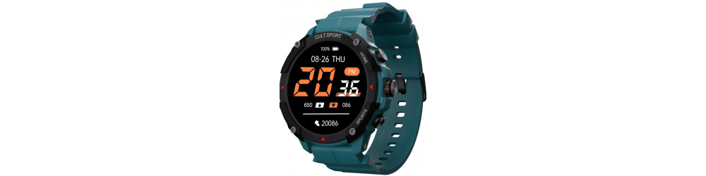 Cultsport Ranger Xr 1.43 Smart watch Green  Rs.1749 to Rs.3499